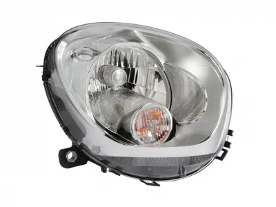 Far fata Dreapta (halogen, H4 PY21W, electric, bec, culoare insert: argintiu, culoare semnalizator: alb) potrivit MINI COUNTRYMAN (R60), PACEMAN (R61)