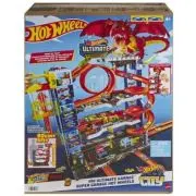 Set de joaca circuit, Super Garajul, Hot Wheels City