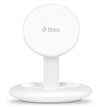 Încărcător auto ttec - AirCharger Up M, USB-C, MagSafe, alb