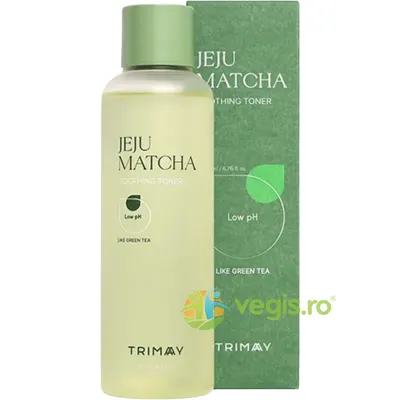 Toner Calmant cu pH Scazut si Extract de Ceai Verde Jeju Matcha 200ml