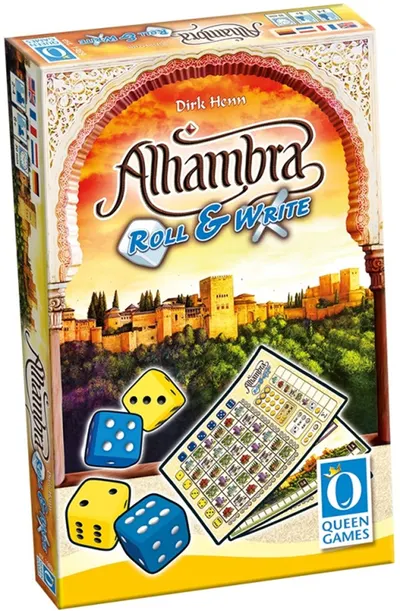 Joc de masă Alhambra: Roll &amp; Write - Strategică