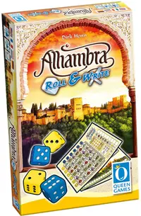 Joc de masă Alhambra: Roll &amp; Write - Strategică