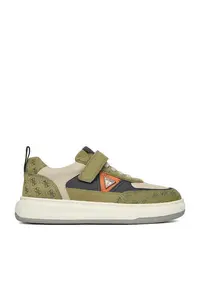 Pantofi sport copii piele naturala - fermoar - Multicolor