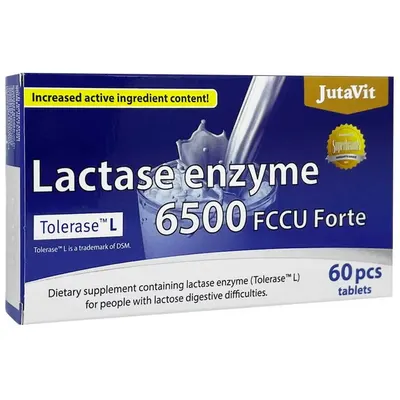 Enzima Lactaza 6500FCCU 60cps