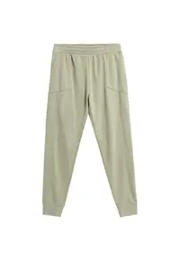 Pantaloni sport OTHSS23TTROM196 - talie elastica - doua buzunare - poliester/bumbac - verde