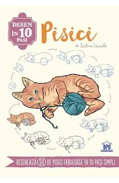 Desen in 10 pasi: Pisici