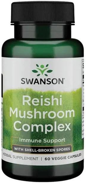 Reishi Mushroom Complex, 60 capsule, Swanson
