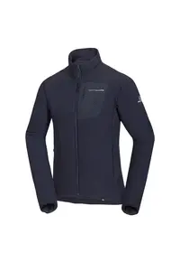 Jacheta hybrida PrimaLoft® ThermoPlume® slim fit pentru barbati Smrek - Albastru inchis