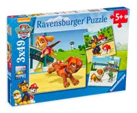 Puzzle Ravensburger din 3 x 49 de piese - Echipa 4 labute, Paw Patrol
