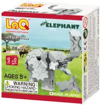 Constructor pentru copii LaQ Animal World - Elefănțel, 88 piese