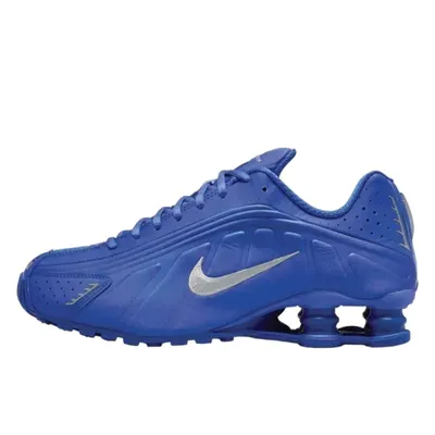 Shox R4 Racer Blue Metallic Silver