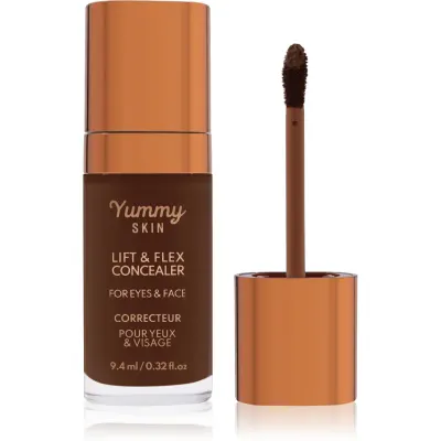 Danessa Myricks Beauty Yummy Skin Lift & Flex Concealer corector lichid cu efect matifiant culoare 18 - Deep with Neutral Warm Undertones 8.4 ml