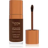 Danessa Myricks Beauty Yummy Skin Lift & Flex Concealer corector lichid cu efect matifiant culoare 18 - Deep with Neutral Warm Undertones 8.4 ml