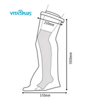 VitaPlus Protector impermeabil pentru gips si bandaje, picior