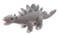 The Puppet Company Wilberry Knitted Toy - Stegosaurus, 32 cm
