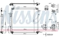 Radiator aer conditionat AC cu uscator potrivit LAND ROVER DEFENDER, DISCOVERY V, RANGE ROVER IV, RANGE ROVER SPORT II 2.0 2.0D 2.0H 09.16-