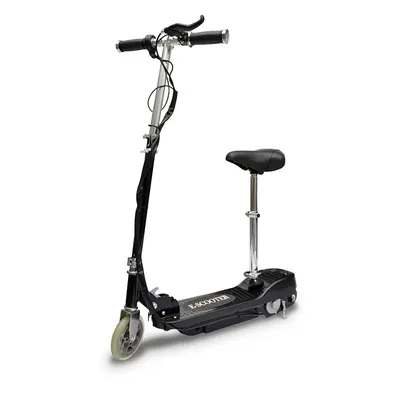 vidaXL Trotinetă electrică cu șa, negru, 120 W