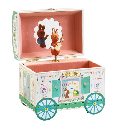 Cutie muzicală magică Djeco - Caravană