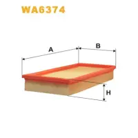 Filtru aer WIX FILTERS WA6374