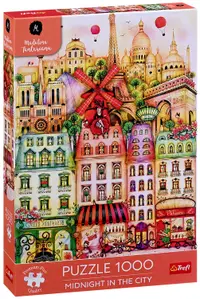 Puzzle Trefl din 1000 de piese - Miezul nopții la Paris