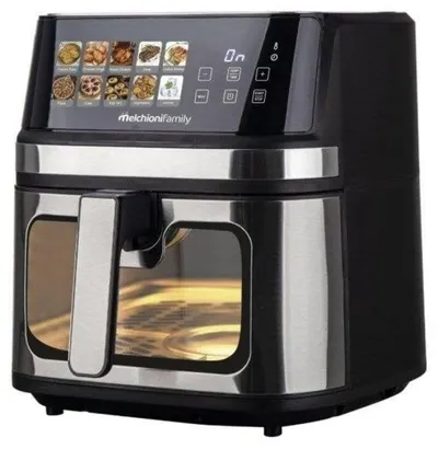 Friteuză cu aer cald Melchioni - GAIA PLUS, 2200W, 8 l, negru
