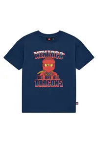 Tricou baieti 12011459 - Bumbac organic - Bleumarin - Bleumarin
