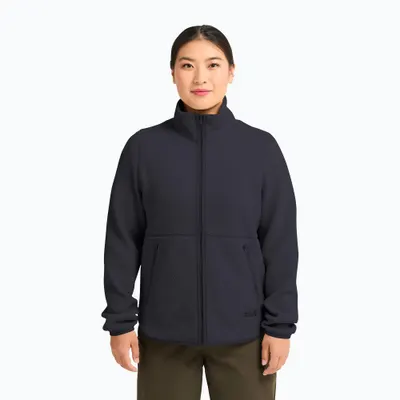 Hanorac fleece damă Jack Wolfskin Lite Curl cu fermoar integral