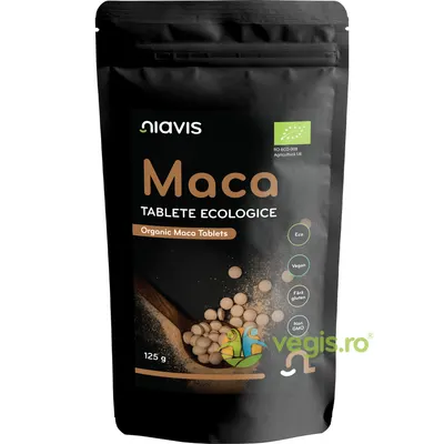 Maca Tablete fara Gluten Ecologice/Bio 125g