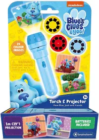 Jucarie Brainstorm - Lanterna cu reflector, Blue's Clues