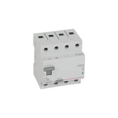 Intrerupator diferential RCD LR - 4P 400 V~ - 25 A - 100 mA - tip AC