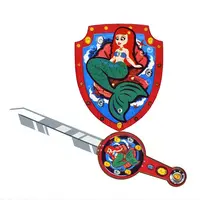 Set sabie și scut, Deluxebase, Animal Armouriez, model sirenă