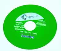 Disc Diamantat pt. taiat si slefuit Sticla, Gresie Extra Dura, 100x22.2 (mm) Super Premium - DXDY.GLASSX.100