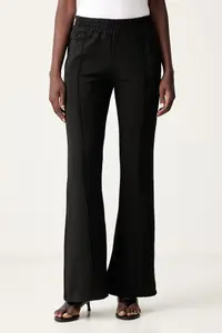 Pinko pantaloni evazați bell-bottom pentru femei din bumbac