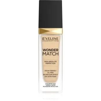 Eveline Cosmetics Wonder Match fard lichid de lunga durata cu acid hialuronic
