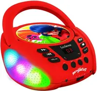 CD player Lexibook - Miraculous, roşu