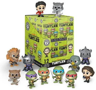 Mini figurină Funko Animation: TMNT - Mystery Minis Blind Box