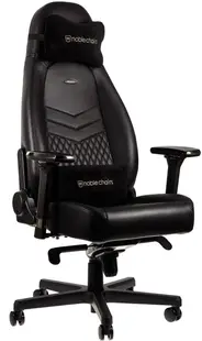 Scaun gaming noblechairs - ICON, piele naturala, negru