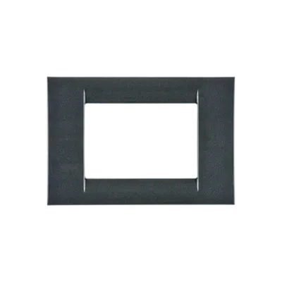 Placa ornament Virna - tehnopolimer gloss finish - 3 module- METALLIC SLATE - SYSTEM