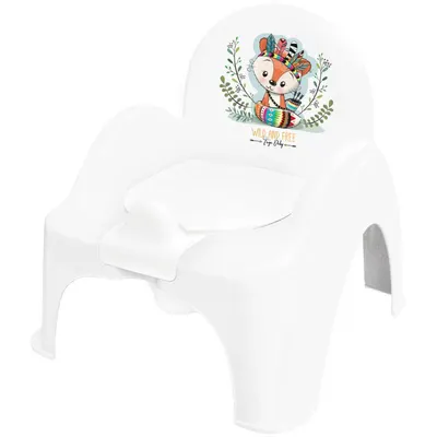 Oliță-scaun pentru bebeluşi Tega Baby Wild & Free - Vulpiță