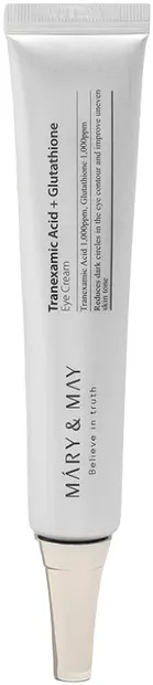 Mary&May Cremă pentru ochi Tranexamic Acid+Glutathione, 30 ml