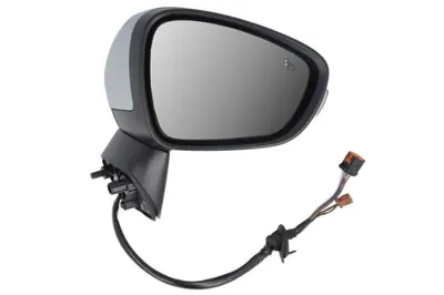 Oglinda laterala dreapta electric, convex, cu incalzire, asistenta banda, grund, rabatare electrica, semnalizator, cu senzor temperatura potrivit CITROEN C3 AIRCROSS 06.17