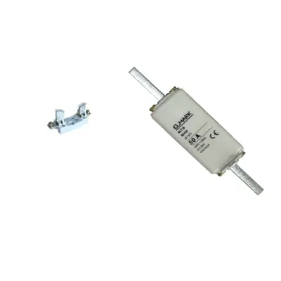 Pachet Protectie Inalta Capacitate: Soclu Plastic SIST NT 0 (50-160A) + Siguranta Fuzibila NT 0 100A