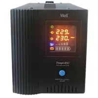 UPS centrale termice unda sinusoidala pura Well Triumph UPS-HEATST-TRIUMPH800VA-WL, 230V 800VA 500W, fara baterie