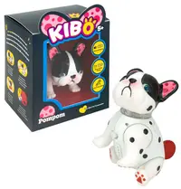 Jucărie interactivă Kaboom - Câine buldog francez Kibo, Pompom