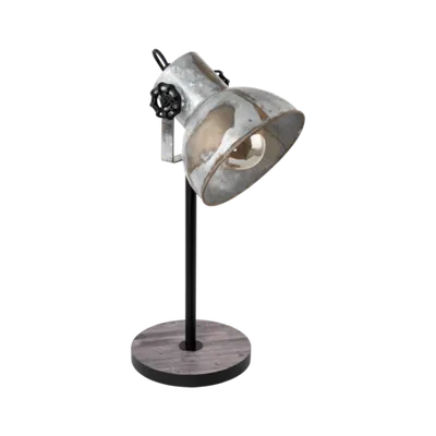 Lampa de masa BARNSTAPLE brown-patina, negru 220-240V,50/60Hz