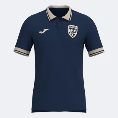 Tricou polo FRF Staff Free Time, Bleumarin, L