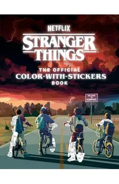 Stranger Things: The Official Color-with-Stickers Book