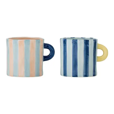 Căni albastre/roz 2 buc. din ceramică 250 ml Phoenix – Bloomingville