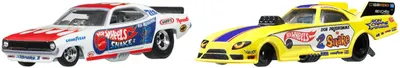 Set de joacă Hot Wheels Car Culture - ROB N' Pinks & '72 Plymouth Cuda FC, 1:64