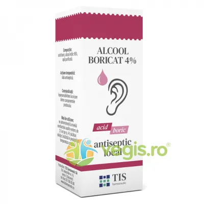 Alcool Boricat 4% 25ml